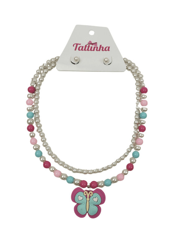 Colar Borboleta Ref015702212