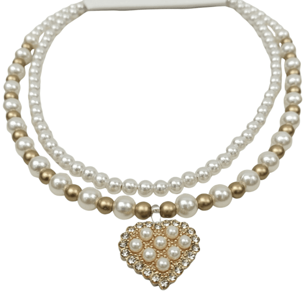 4 Colar Coração Ref015702211