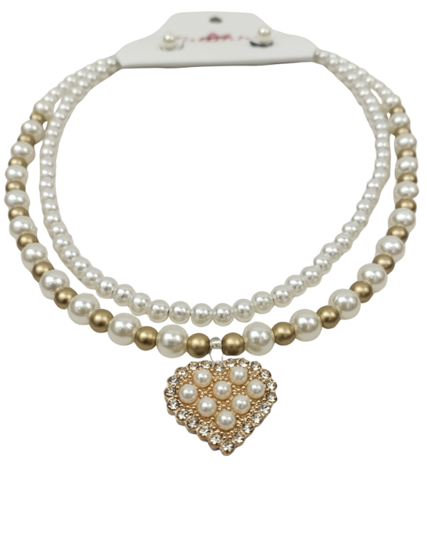 Colar Coração Ref015702211