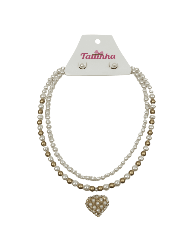 Colar Coração Ref015702211